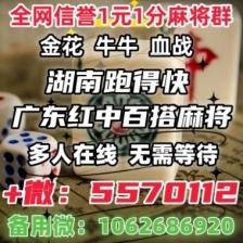 全网正规一元广东红中麻将跑得快群（长期有效）